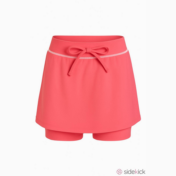 Old Navy Pants - Old Navy Pink Gray Golf Skirt Medium